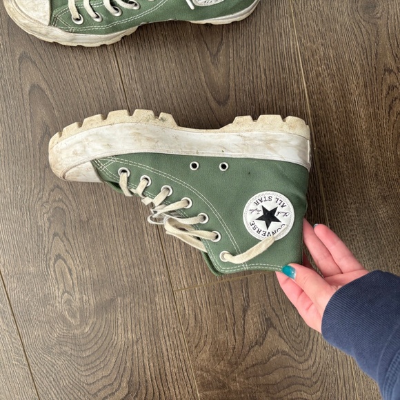 Green converse size 6.5 - Picture 3 of 3